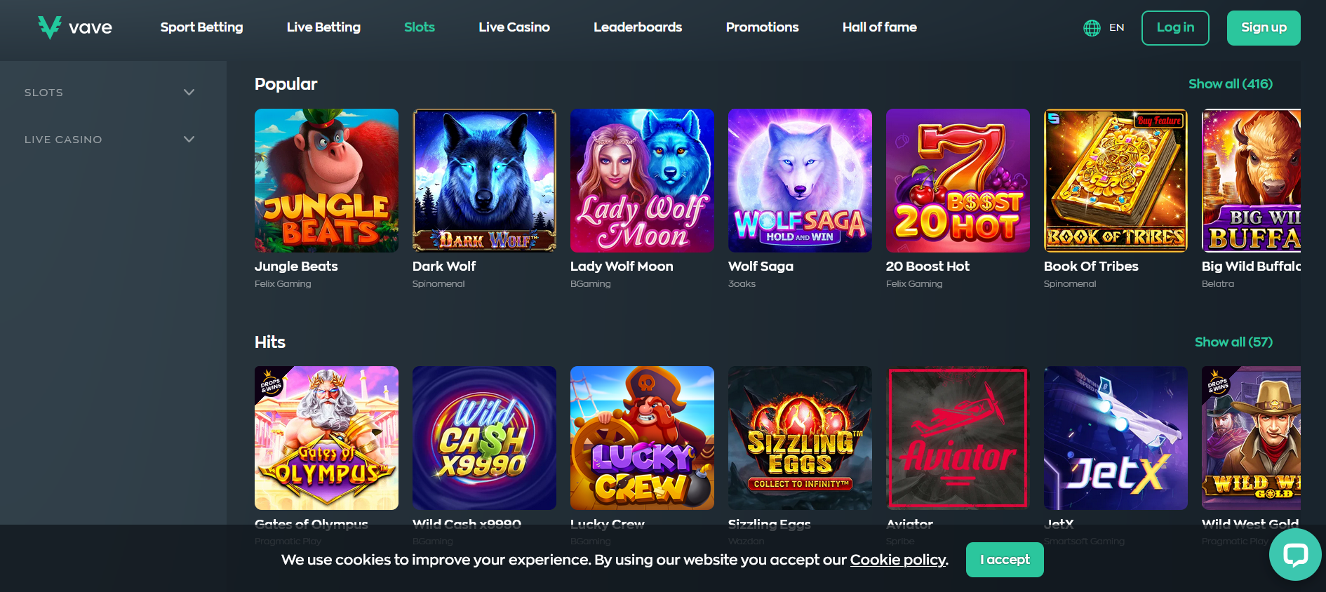 Vave Casino Review | 1 BTC Bonus | No KYC | VPN-Friendly